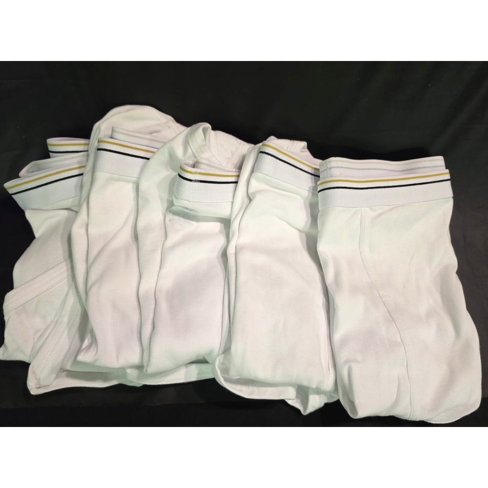 Stafford Mens  Jockey Briefs Size 54 100% Cotton (5)  NWOT